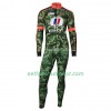 Radbekleidung Radtrikot Langarm + Lang Trägerhose 2018 Armee De Terre N001